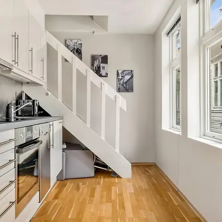 Dinbnb I Historical Two-floor With Rooftop Panorama I 1645 Heritage Apartment Bergen